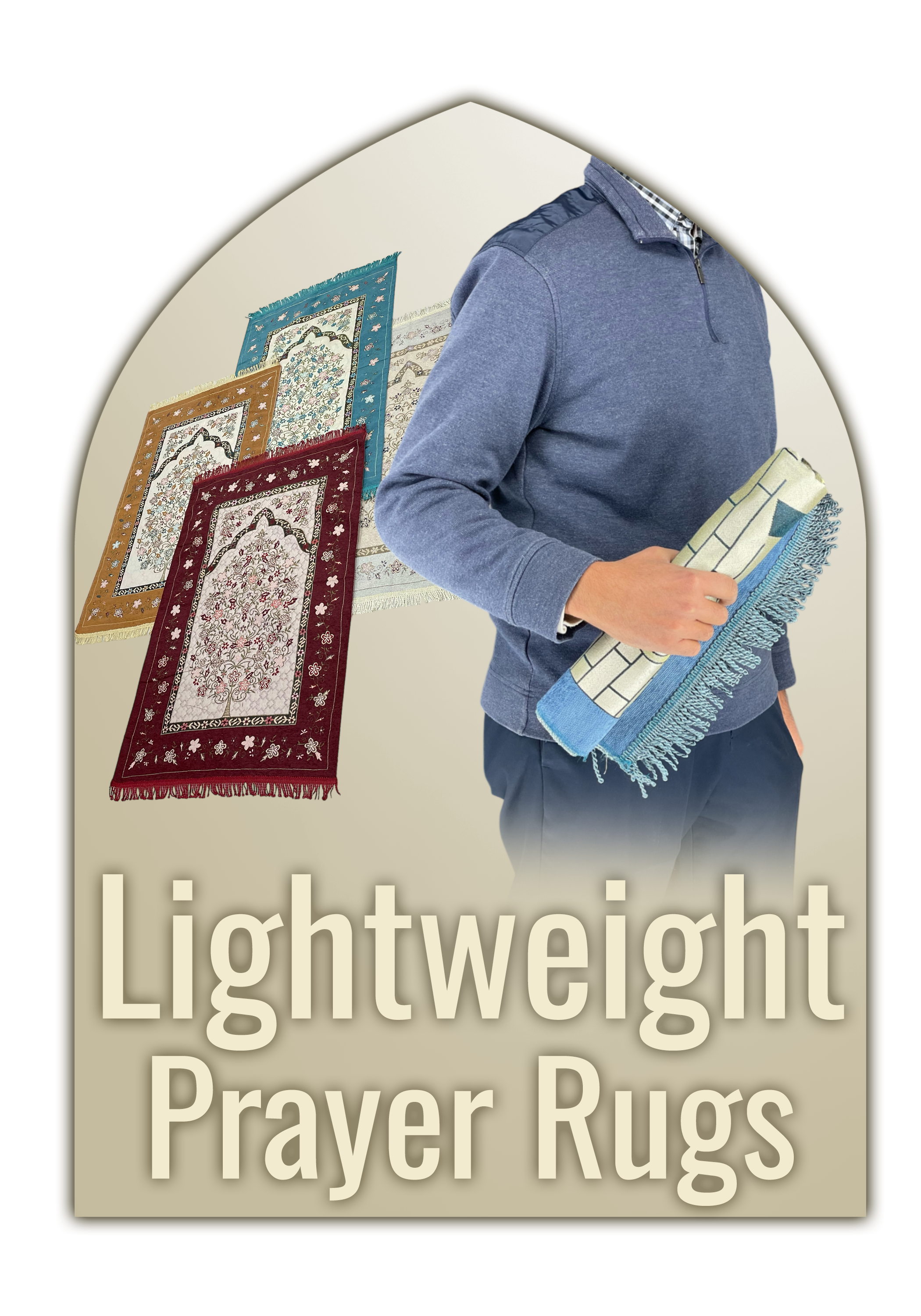 Lightweight and Easy to Carry Prayer Rug