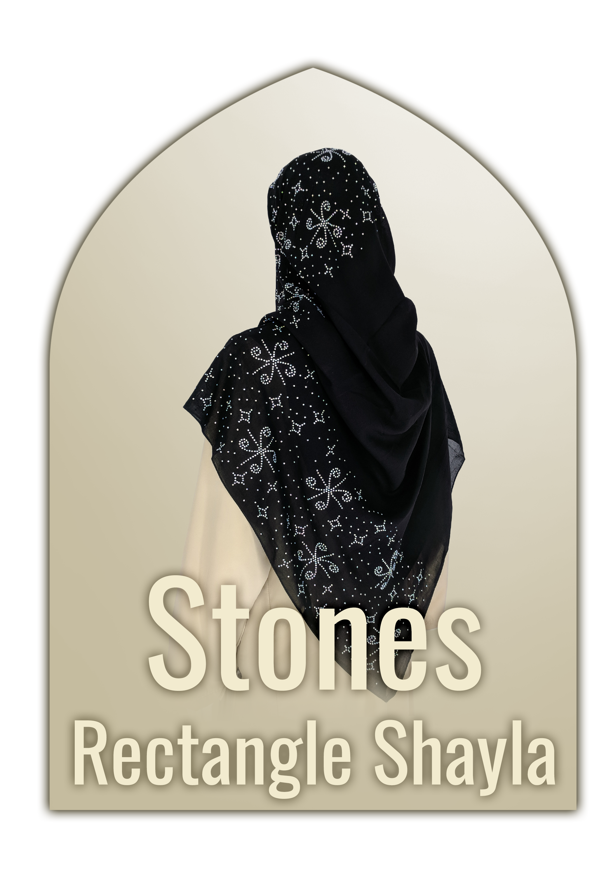 Rectangle Shayla - Stones