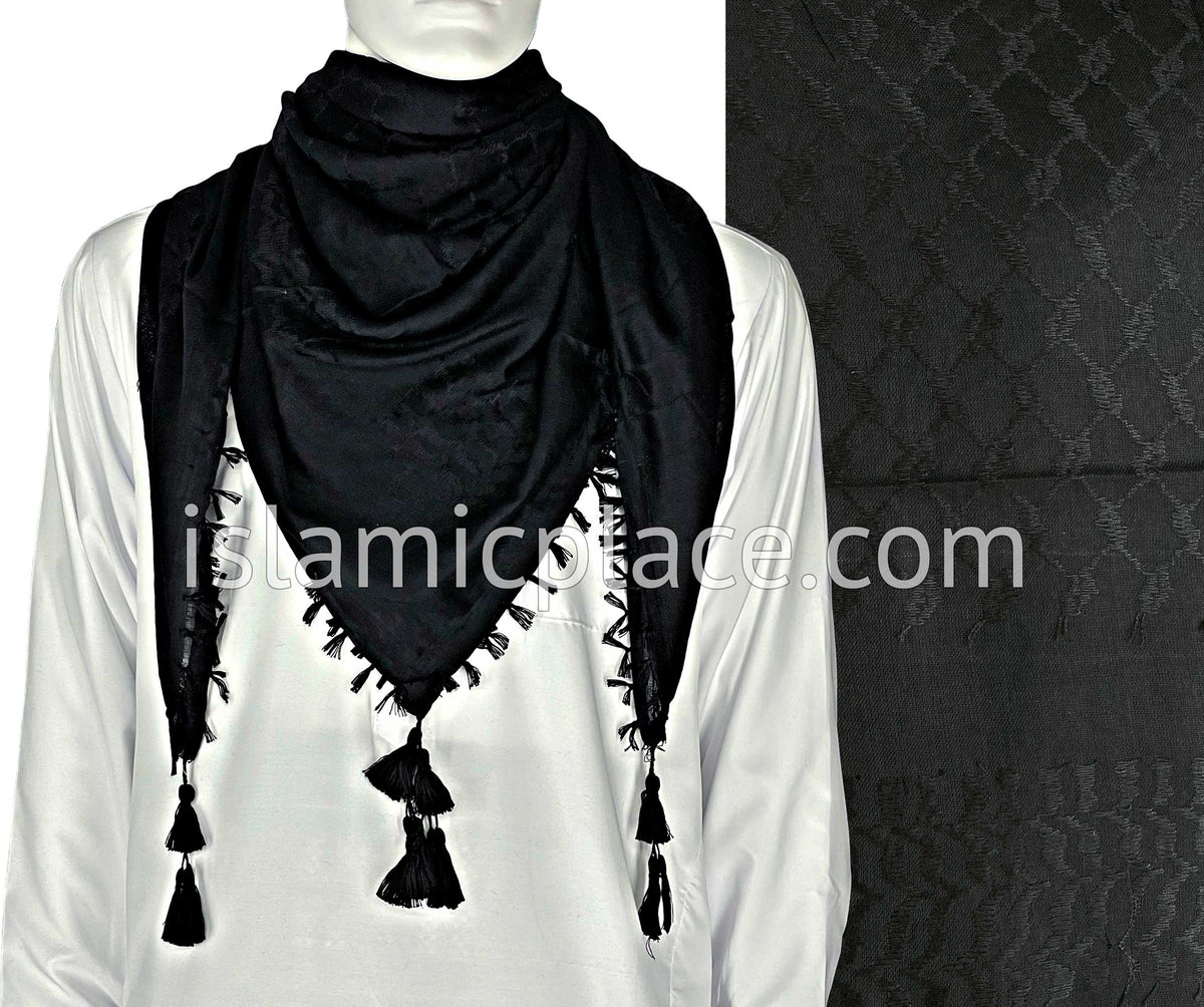 Black on Black - Men Scarf Kifaya