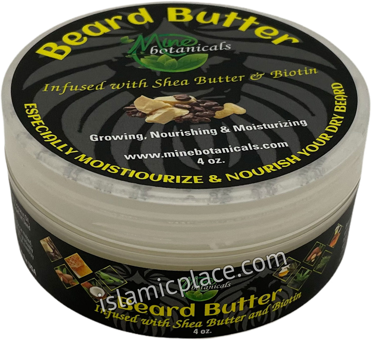 Beard Butter - Infused with Shea Butter &amp; Biotin - 4 oz