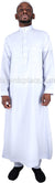 White - Saudi Daffah Style Men Thob