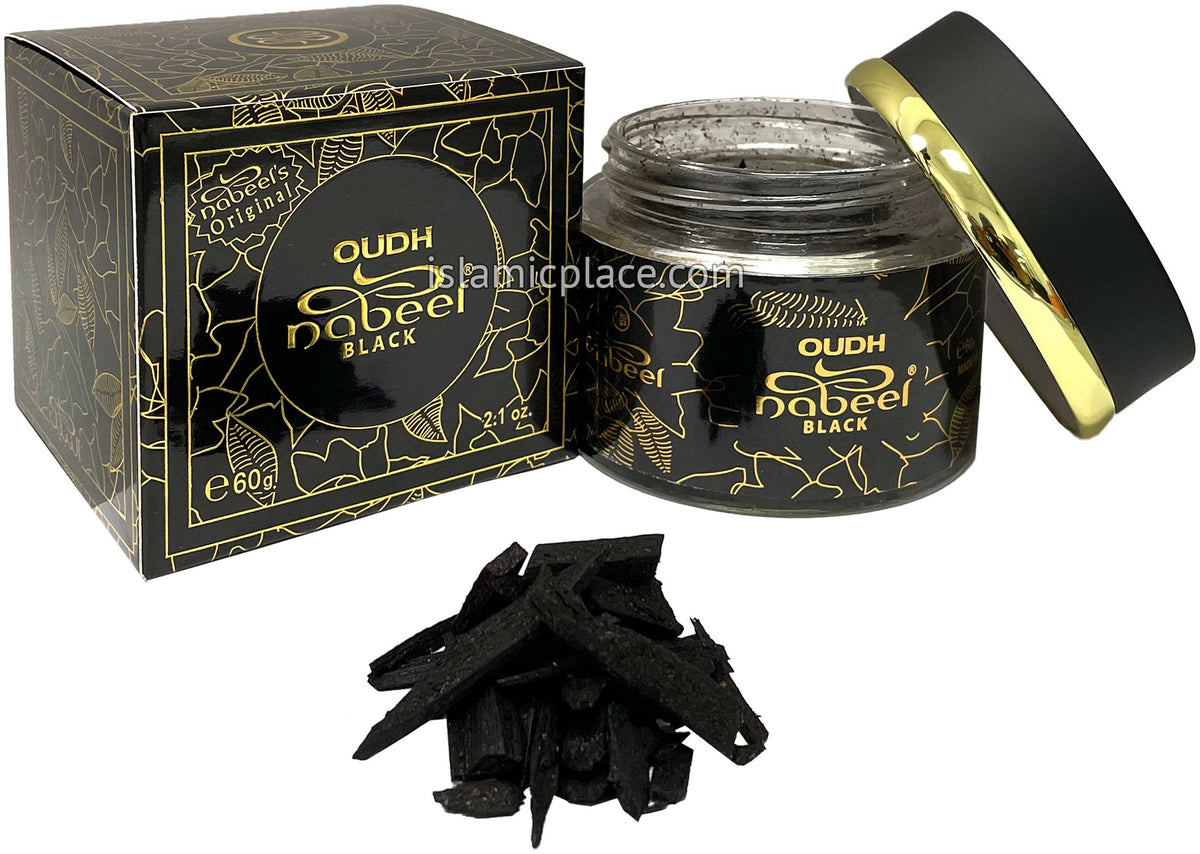 Oudh Nabeel Black - Oud Bakhoor Chips