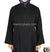 Black - Nasirah Line of Buttons Style Abaya by BintQ - BQ282-b