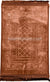 Copper Orange - Orthopedic Padded Foam Cushion Luxurious Prayer Rug