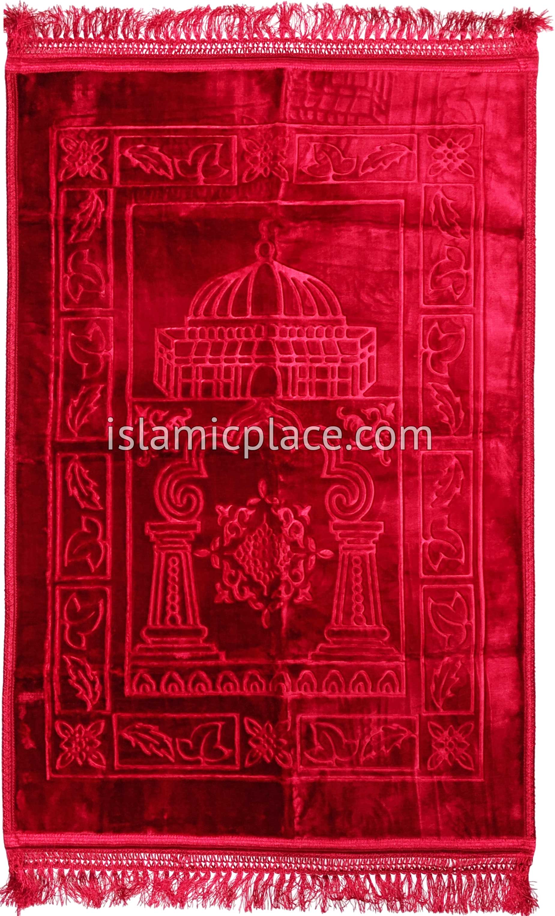 Ruby - Orthopedic Padded Foam Cushion Luxurious Prayer Rug