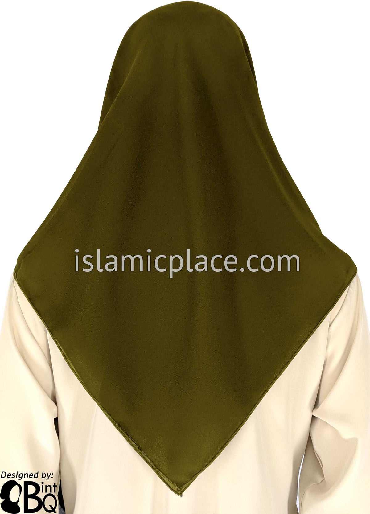 Fresh Olive - Georgette 45&quot; Square Khimar