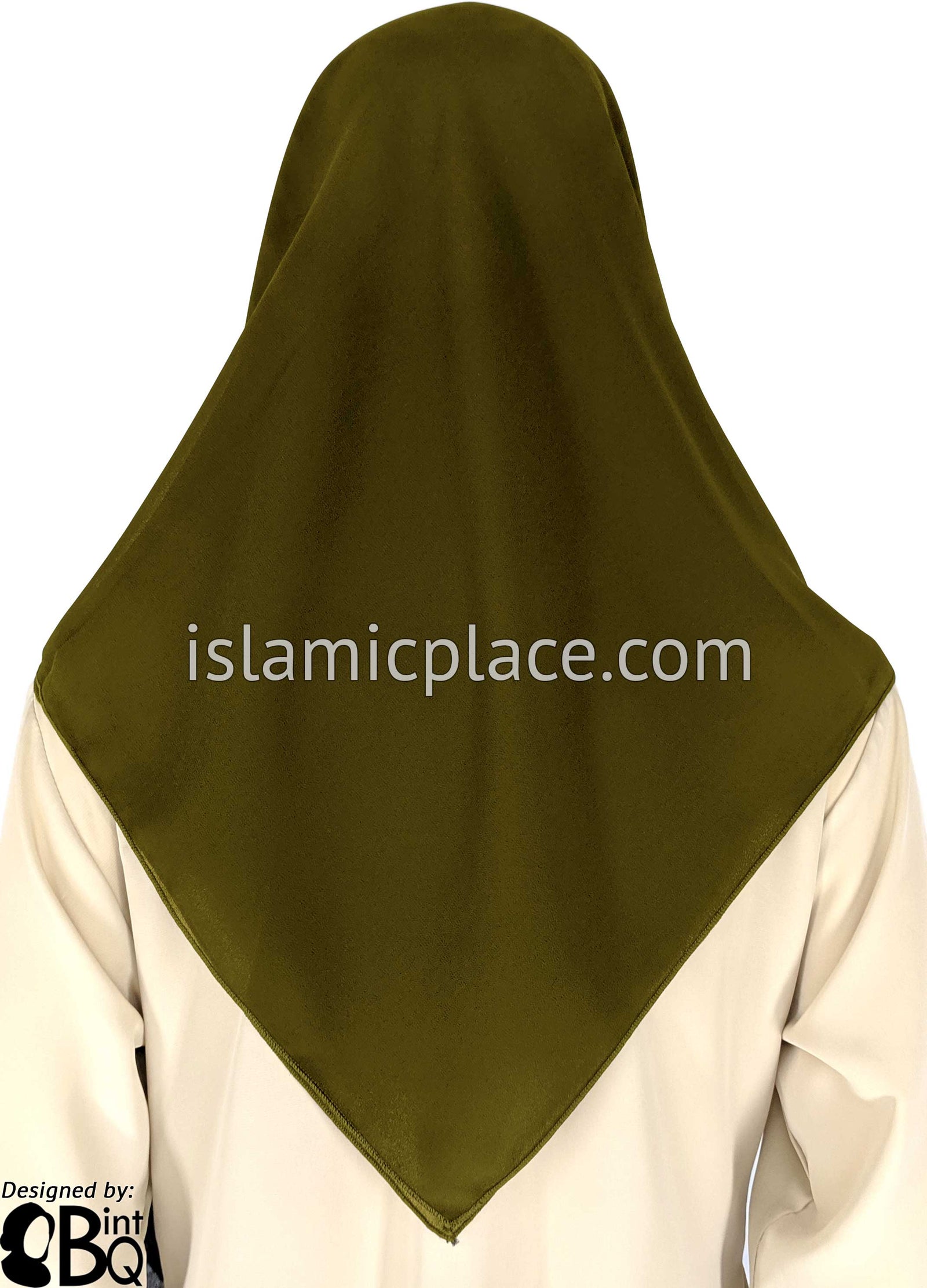 Fresh Olive - Georgette 45" Square Khimar