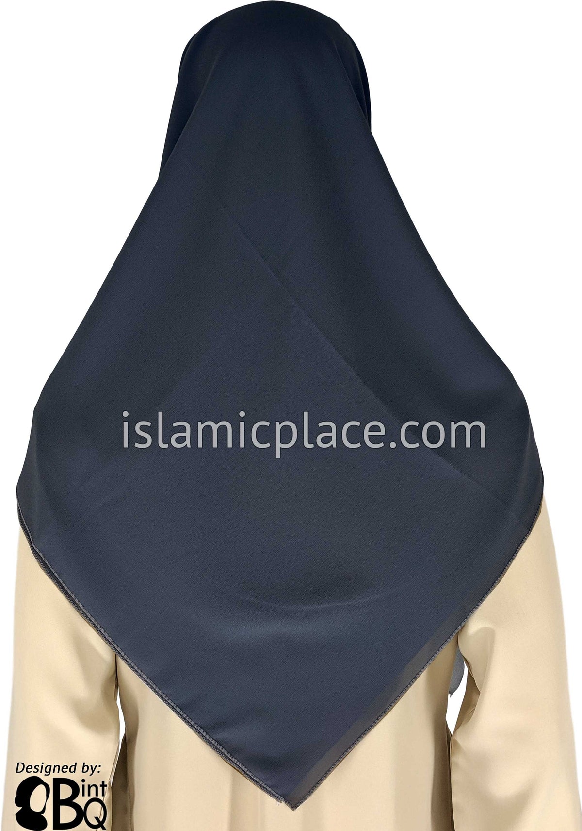 Spruce Gray - Georgette 45&quot; Square Khimar