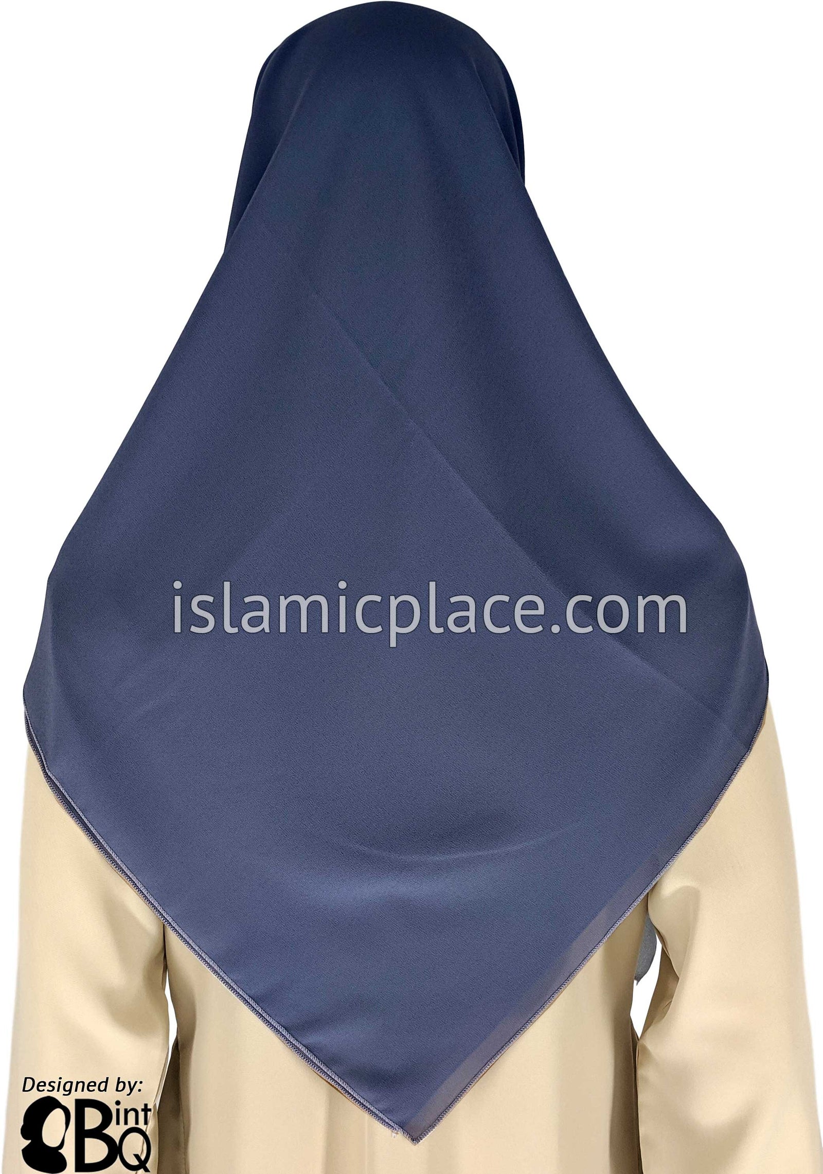 Steel - Georgette 45" Square Khimar