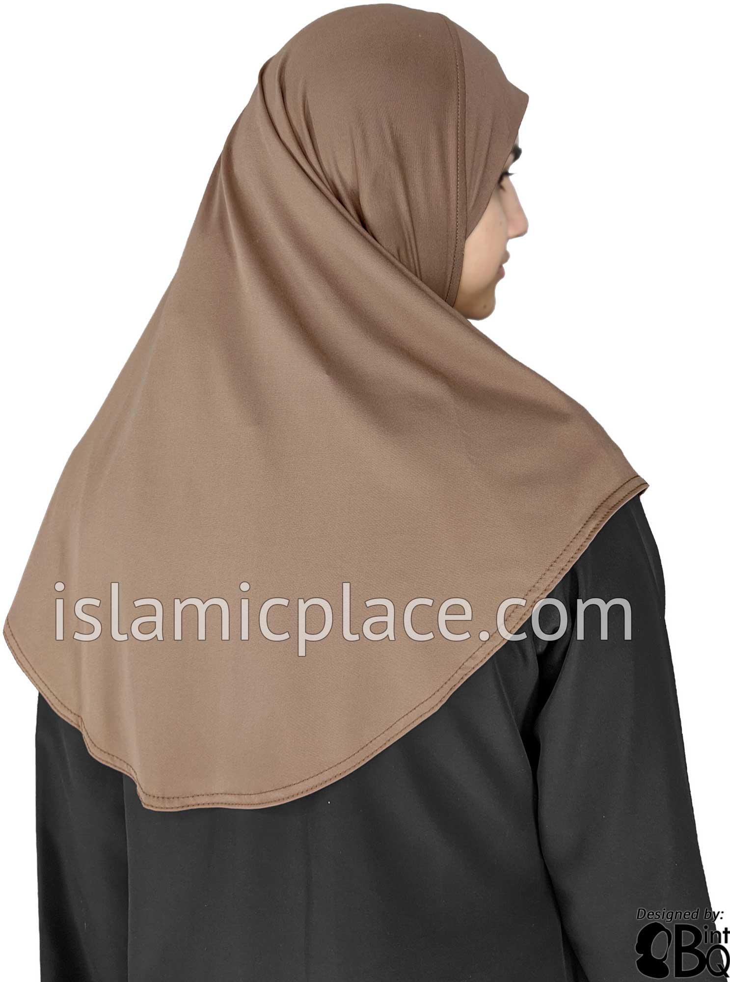 Oyster - Luxurious Lycra Hijab Al-Amira - Teen to Adult (Large) 1-piece style