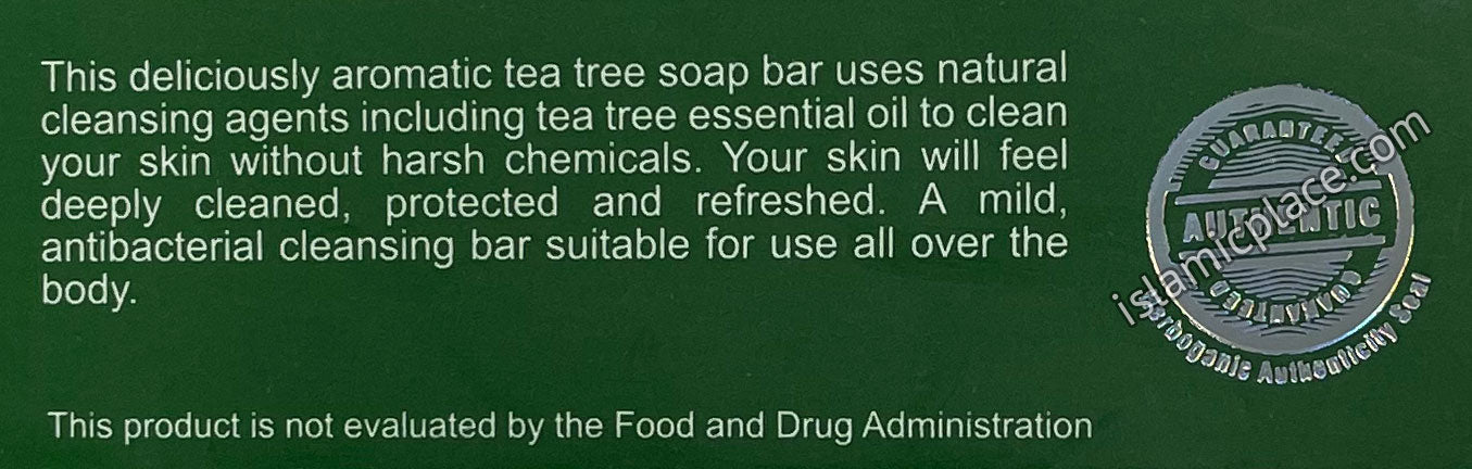 Tea Tree Herbal Halal Soap - 5 oz