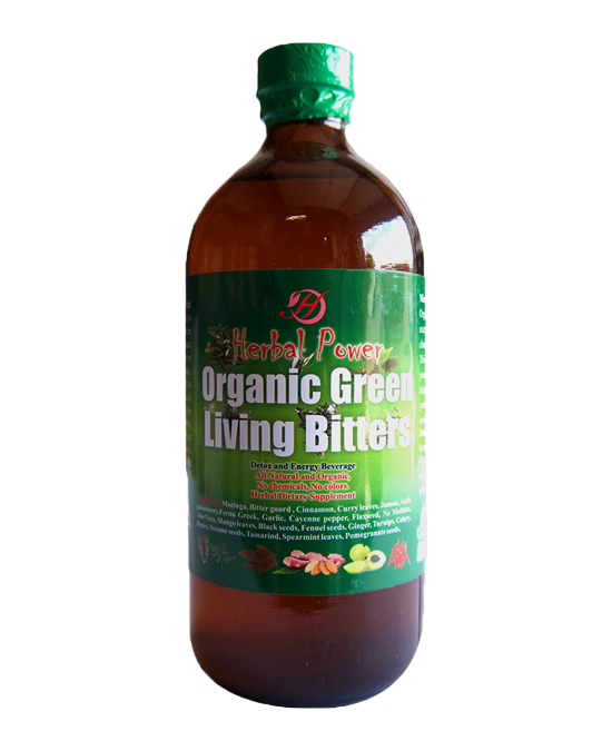 Organic Green Living Bitters 16 oz