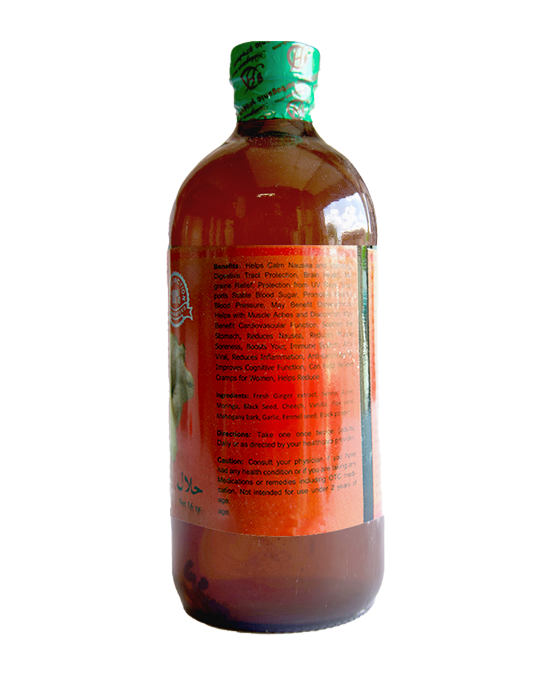 Ginger Living Bitters 16 oz