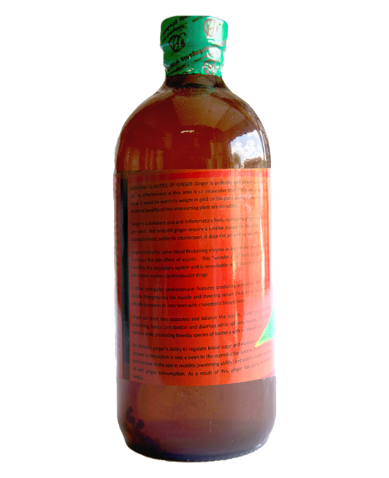 Ginger Living Bitters 16 oz