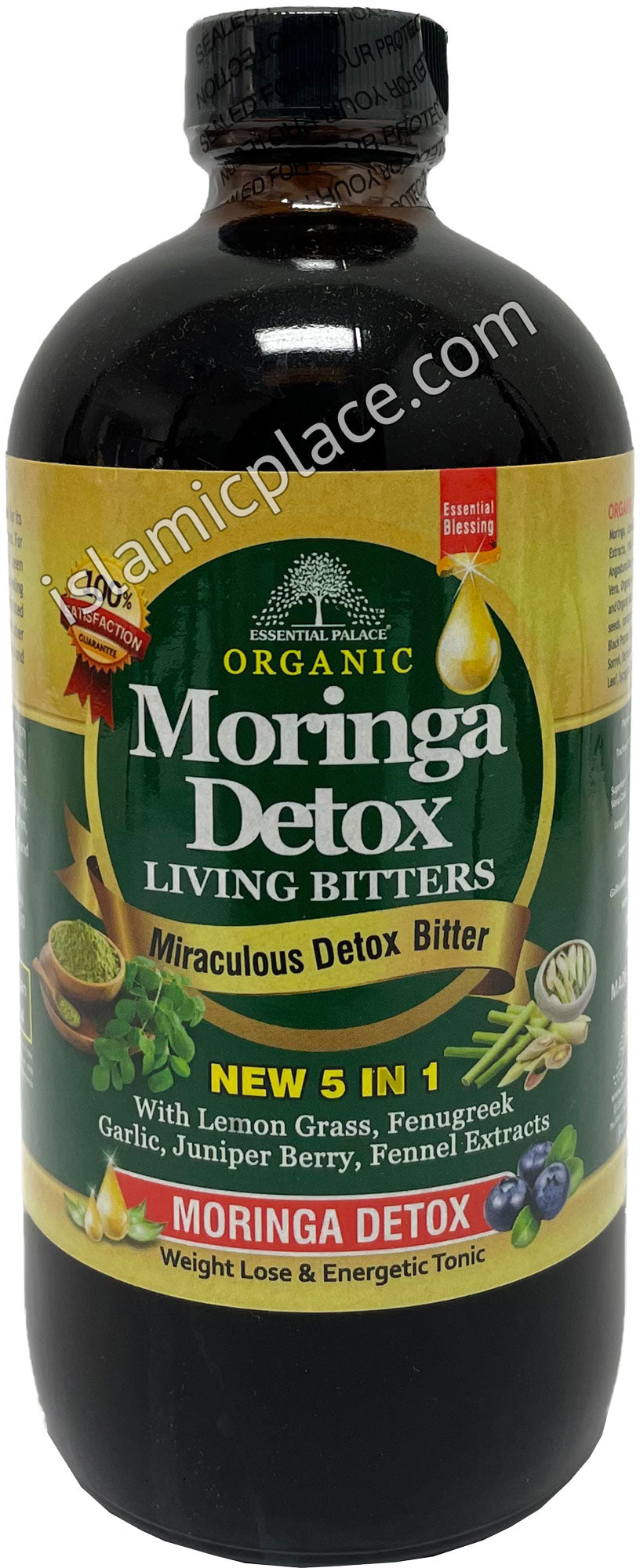 Moringa Detox Living Bitters - Miraculous Detox Bitter 16 oz