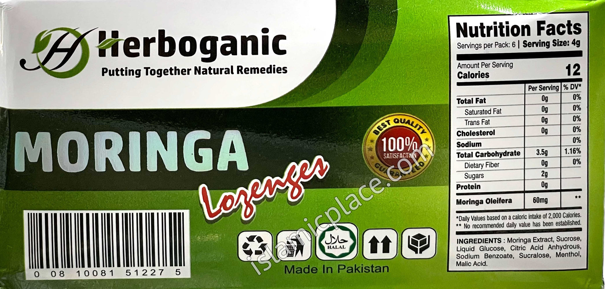 Moringa - Herbal Lozenges (pack of 6)