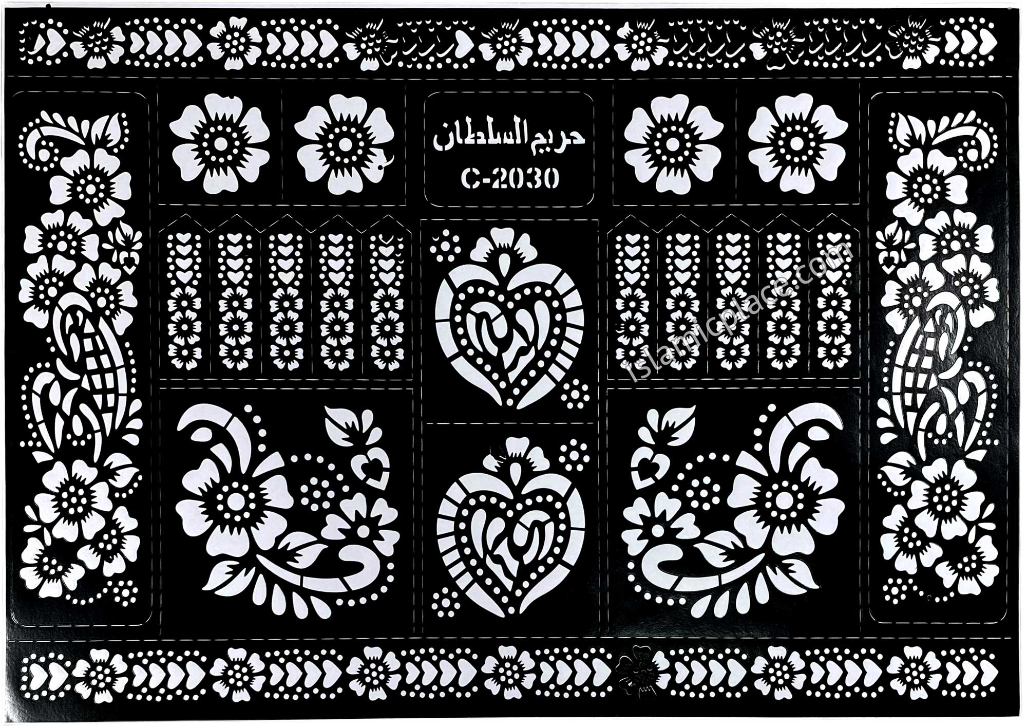 Laila Henna Design Stencils