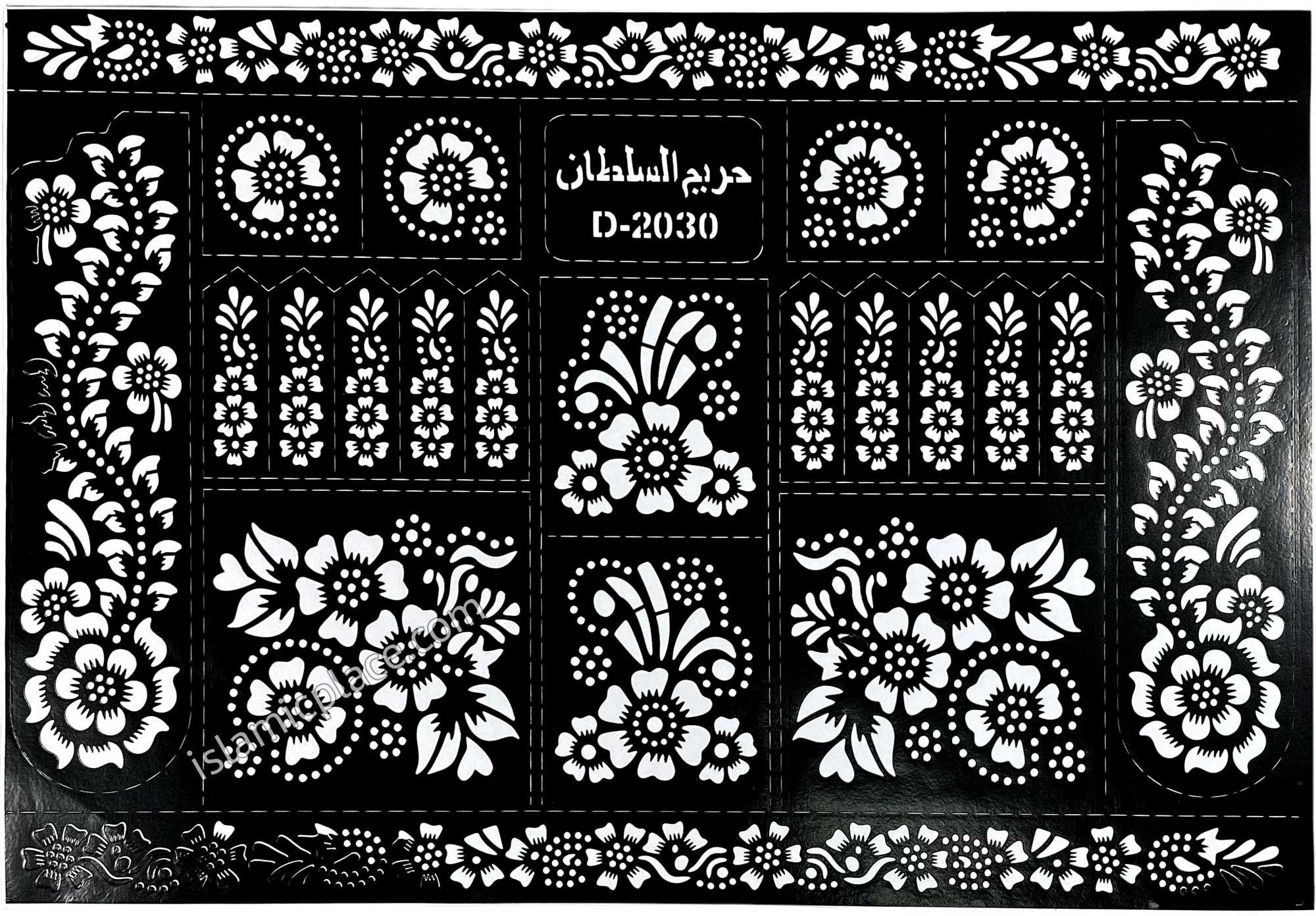 Laila Henna Design Stencils