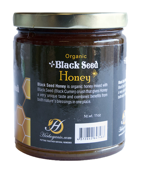 Organic Honey with Black Seed Crush