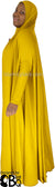 Golden Sand - Plain Overhead Abaya with Cuffs