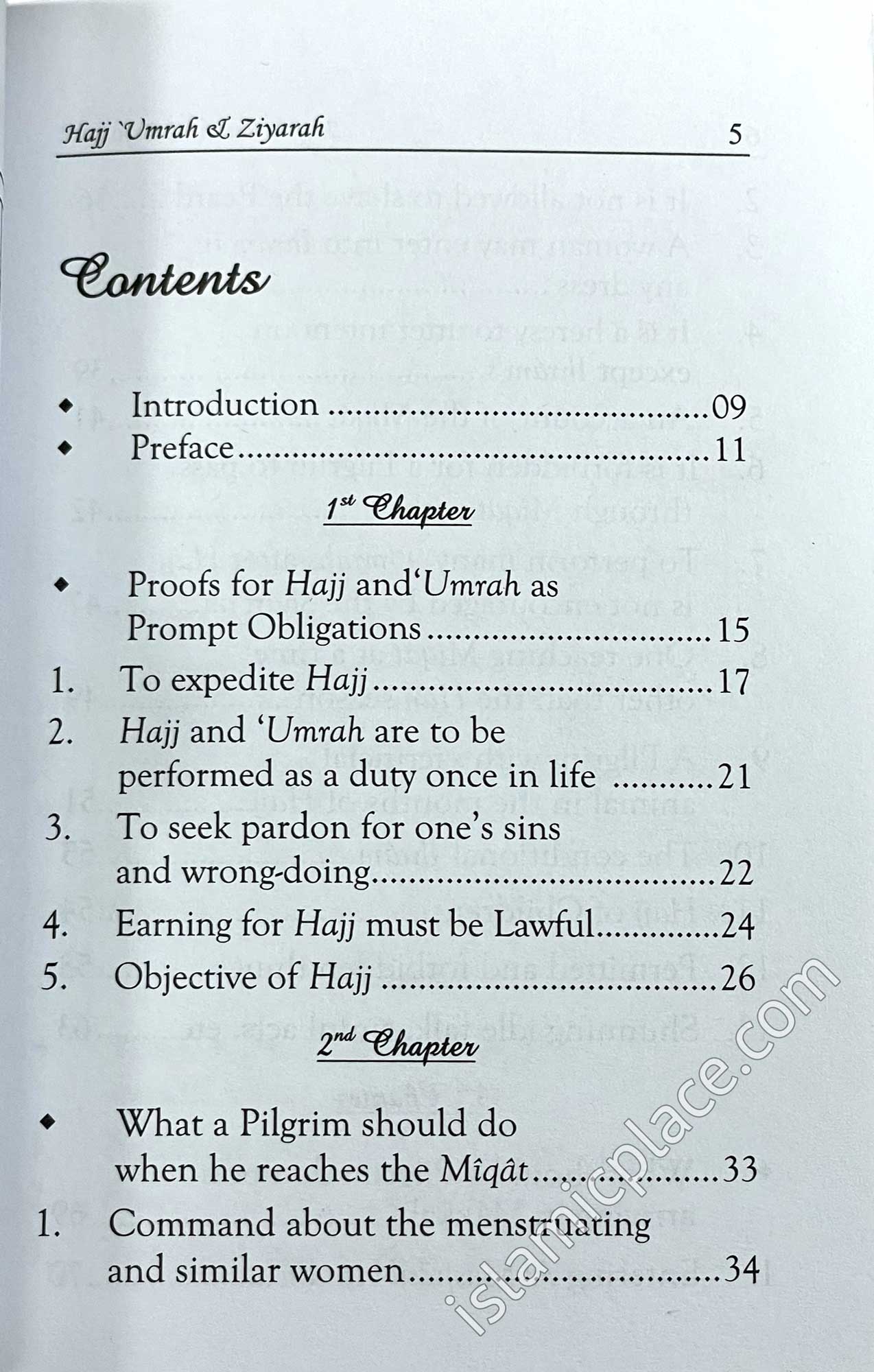 Verifying & Explaining many Matters of Hajj, Umrah & Ziyarah In the light of the Qur'an and The Sunnah (pocket size)