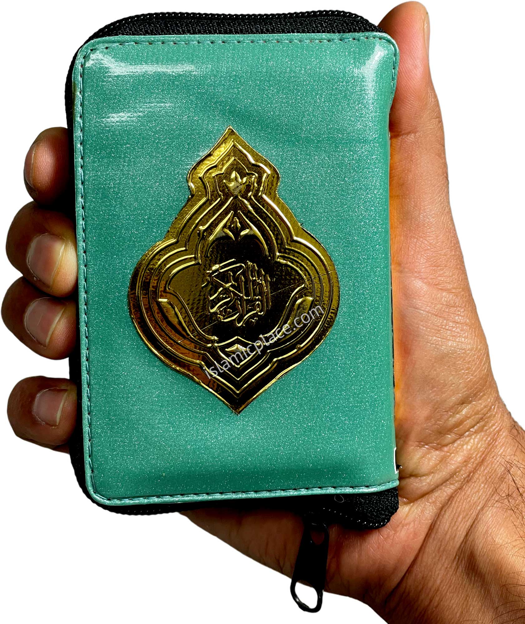 Arabic: Quran Mushaf IndoPak Persian script (3" x 4.5") Zipper case (Ref# 147) 15 line