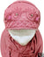 Raspberry Pink - Hand Beaded Hijab Al-Amira Teen to Adult (Large) - Design 8