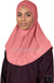 Blushing Pink - Luxurious Lycra Hijab Al-Amira - Teen to Adult (Large) 1-piece style