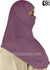 Light Plum - Plain Teen to Adult (Large) Hijab Al-Amira with Built-in Niqab