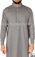 Gravity Gray - Men Saudi Ad-Daffah LT Thob by Ibn Ameen - IA3