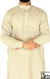 Light Khaki - Men Saudi Ad-Daffah LT Thob by Ibn Ameen - IA3