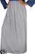 Slate Gray - Plain Skirt in Soft ITY Jersey Fabric