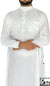 White - Men Saudi Ad-Daffah LT Thob by Ibn Ameen - IA3