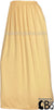 Oatmeal - Plain Skirt in Soft ITY Jersey Fabric