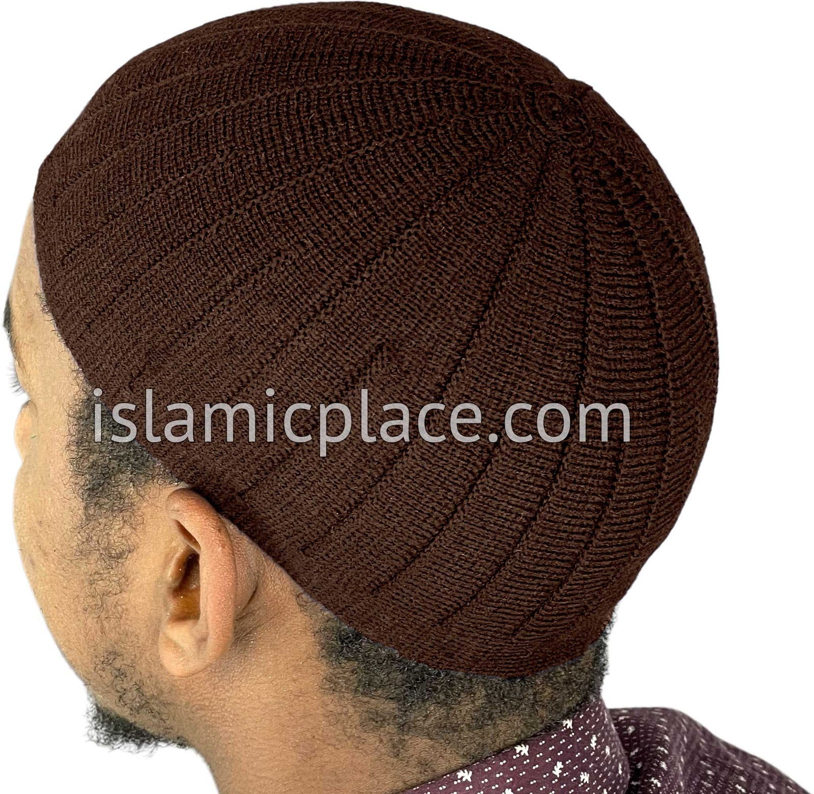 Brown - Warm Knitted Adeel Designer Kufi