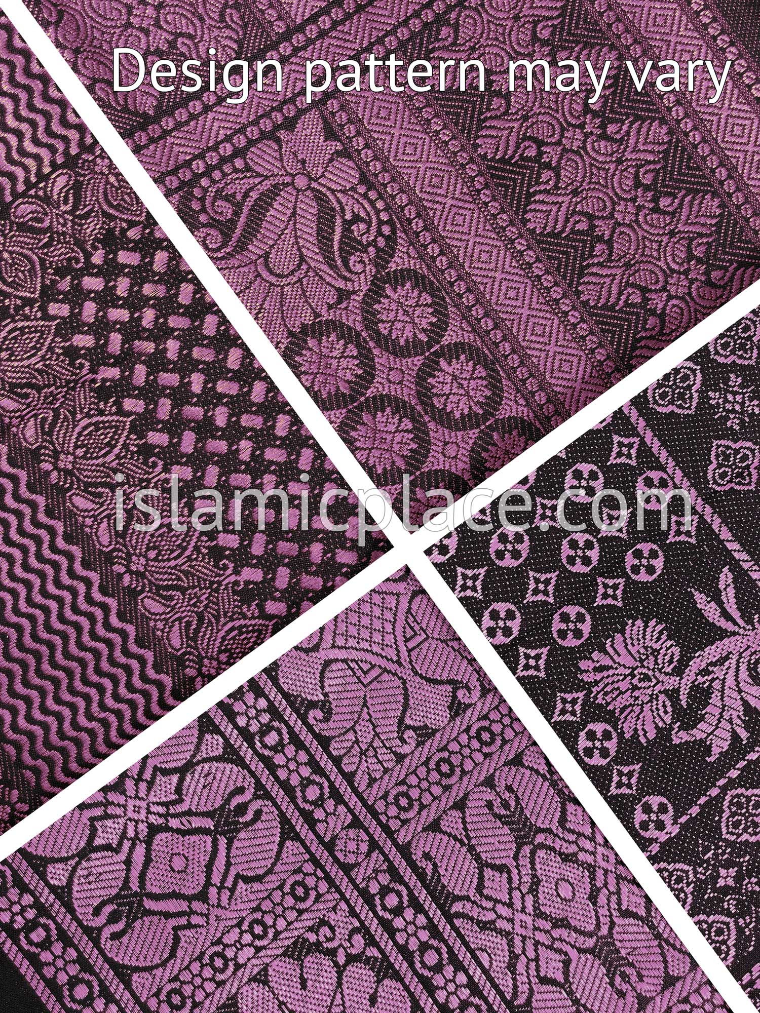 Black and Pink - Umar Collection Men Scarf Kifaya