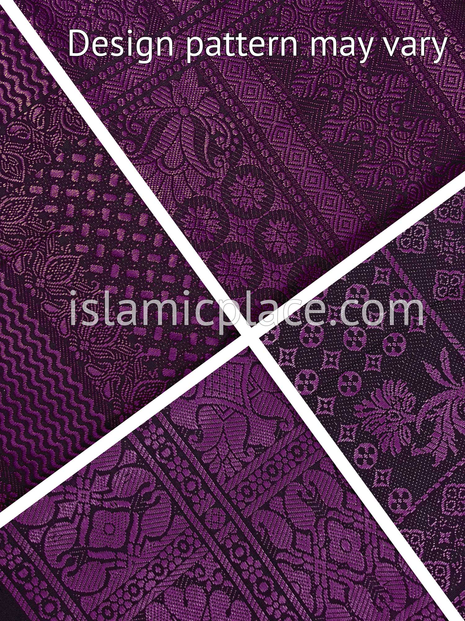 Black and Cabaret Pink - Umar Collection Men Scarf Kifaya