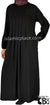 Black - Marwa Babydoll Inspired Stylish Abaya by BintQ - BQ274