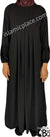 Black - Marwa Babydoll Inspired Stylish Abaya by BintQ - BQ274