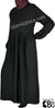 Black - Shehnaz Babydoll Inspired Stylish Abaya by BintQ - BQ314