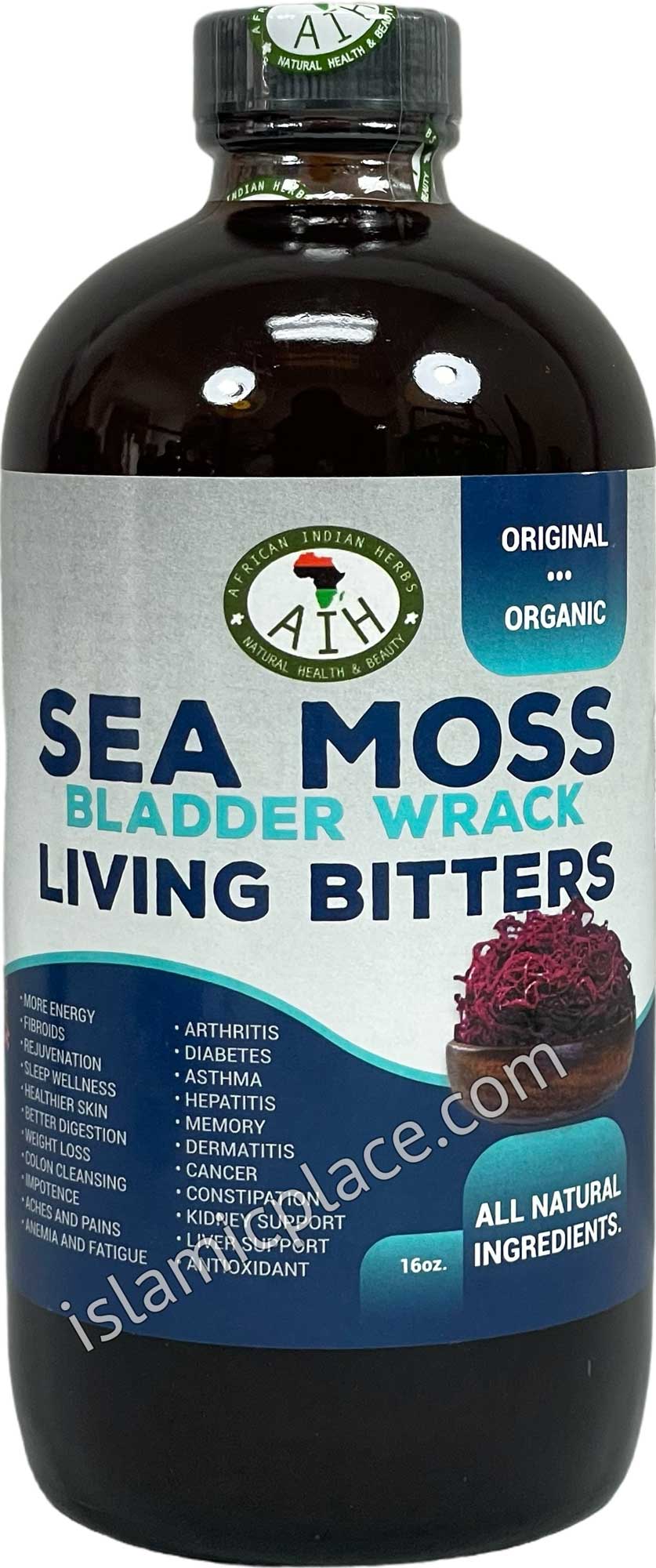 Sea Moss Bladder Wrack Living Bitters 16 oz