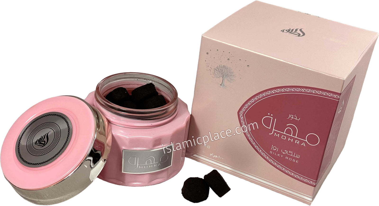 Mohra Silky Rose by Lattafa - Oud Bakhoor Chips