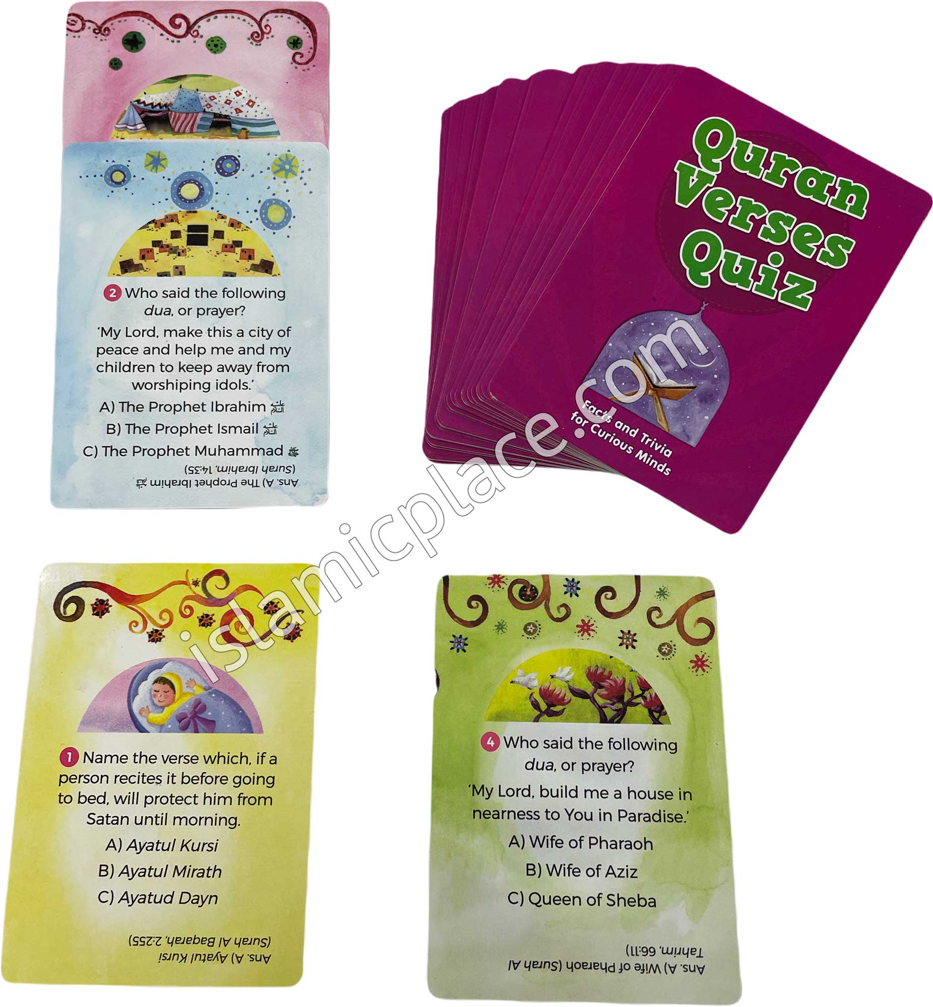 Quran Verses Quiz Flashcards