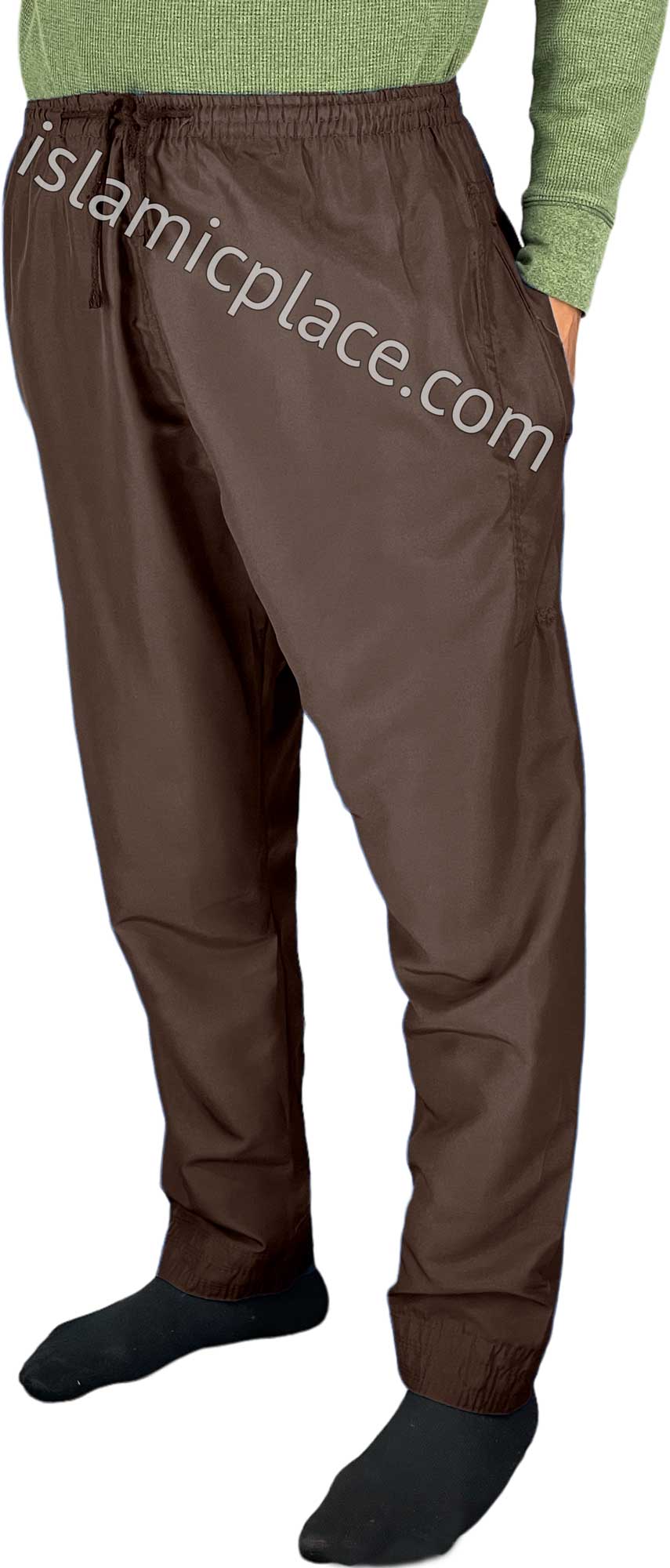 Brown - Plain Men Pants