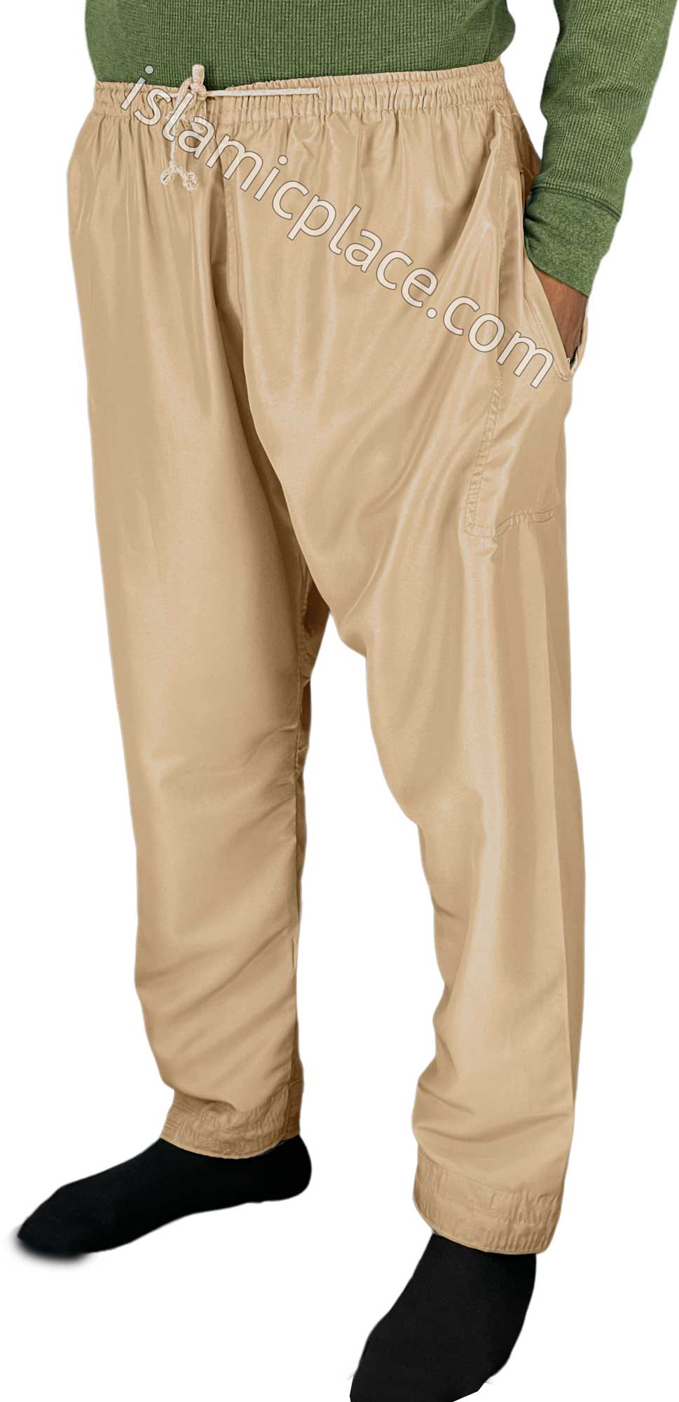 Tan - Plain Men Pants