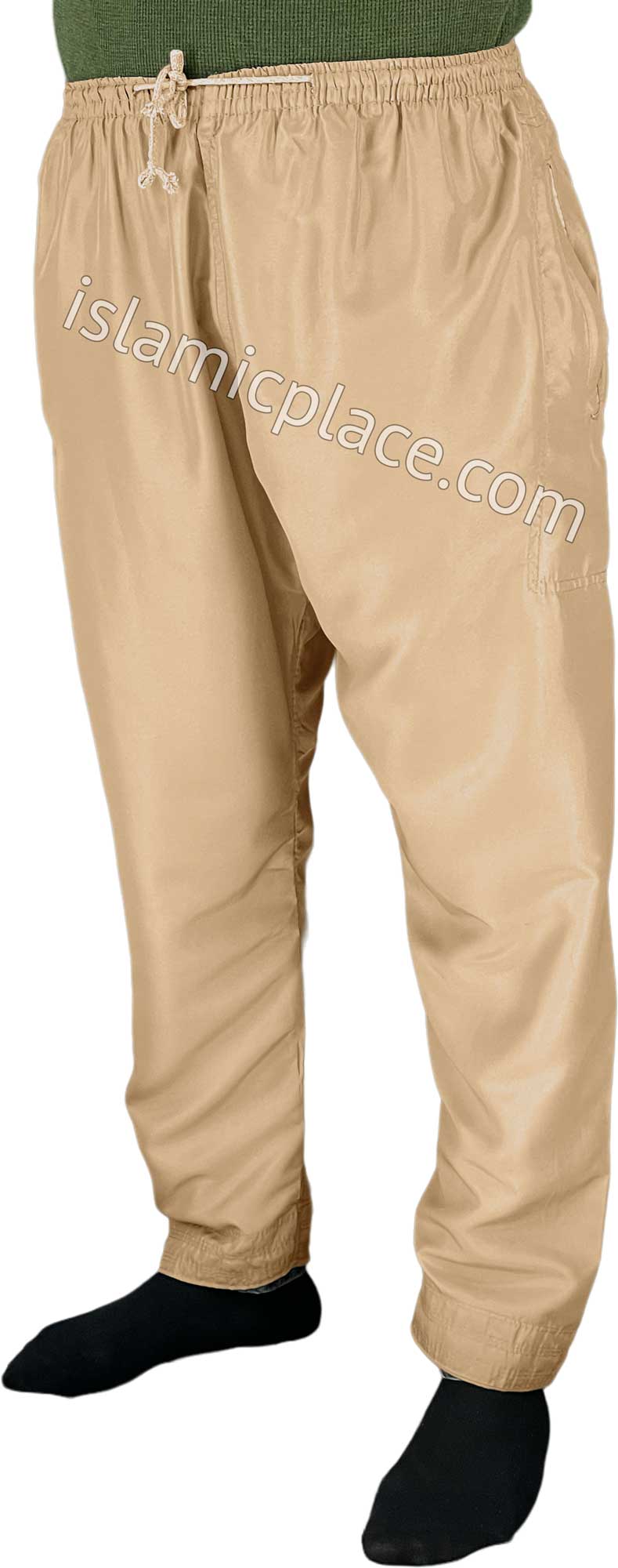 Tan - Plain Men Pants