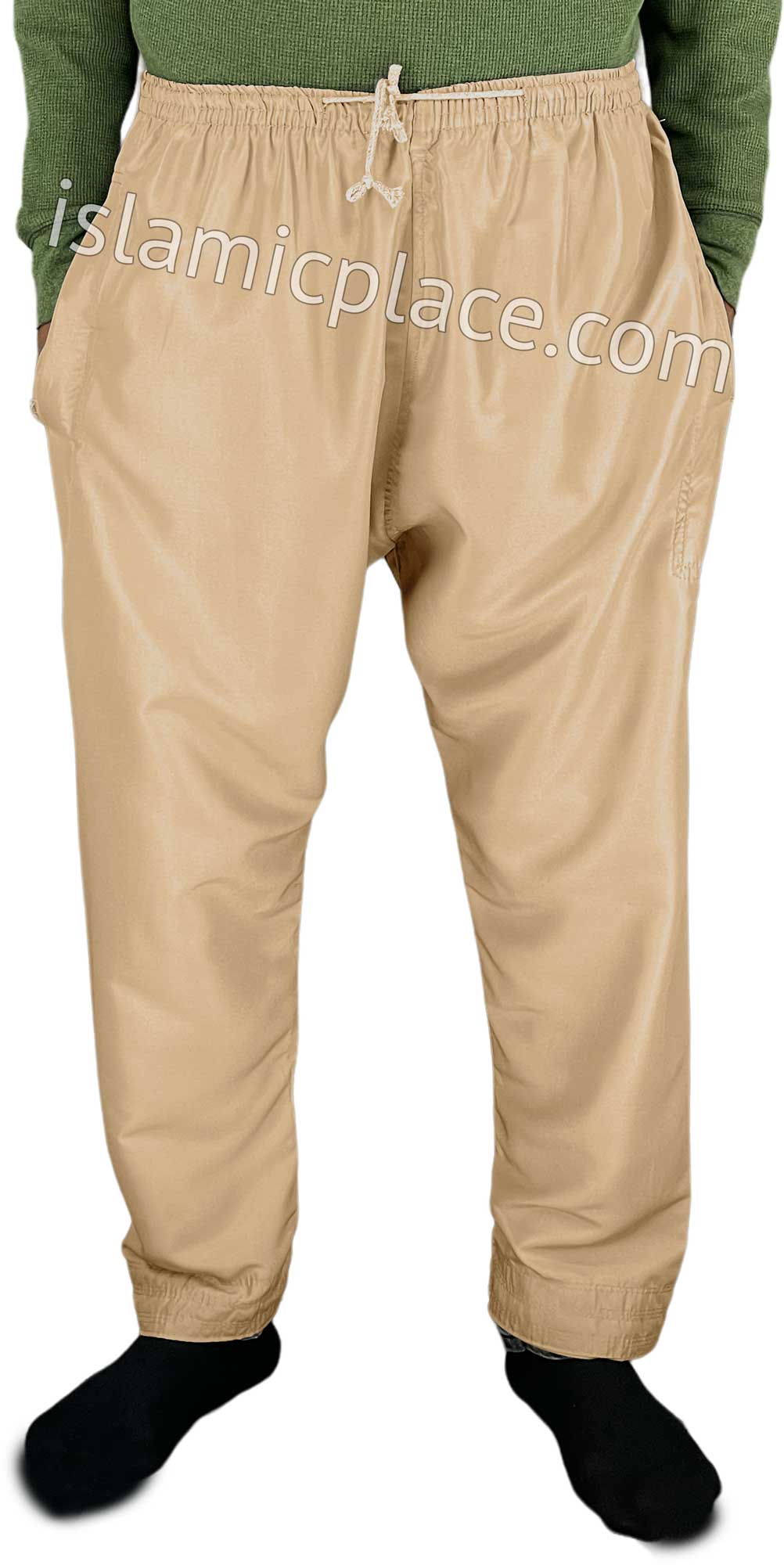 Tan - Plain Men Pants