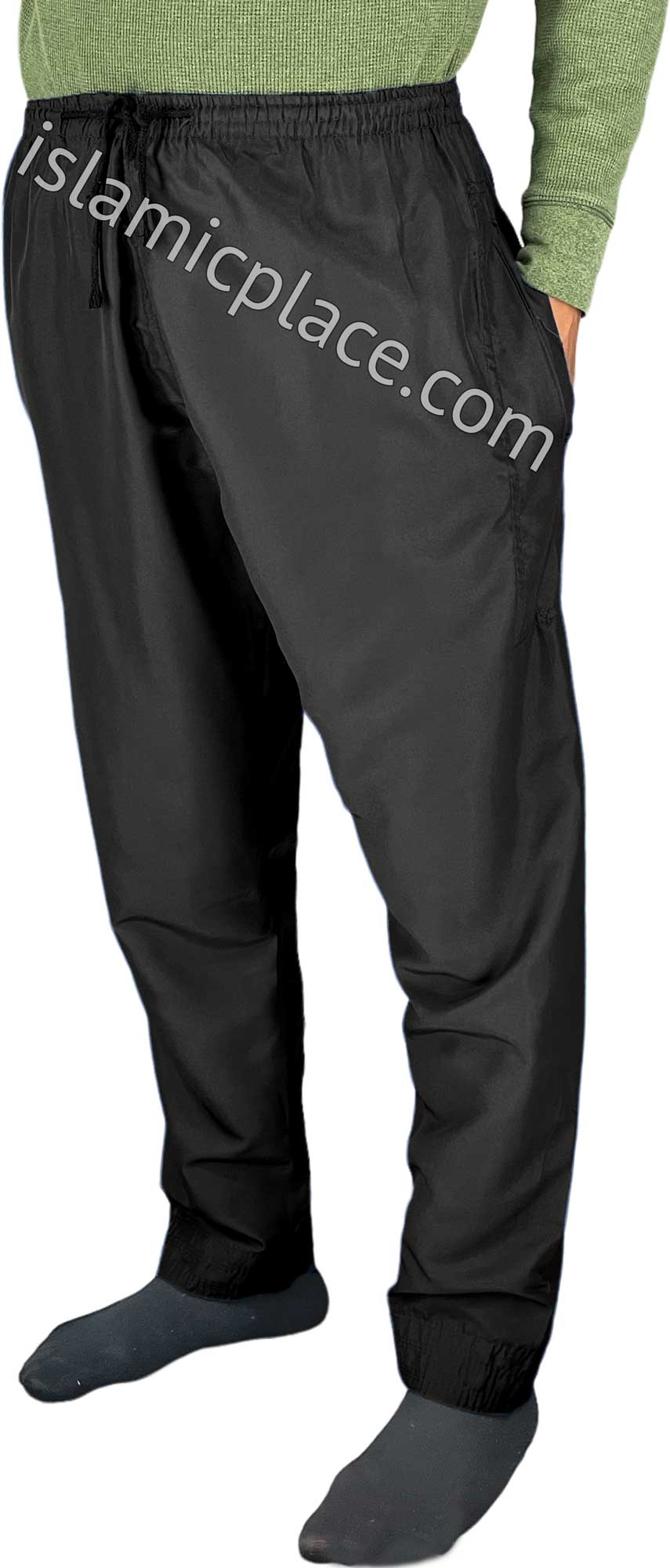 Black - Plain Men Pants