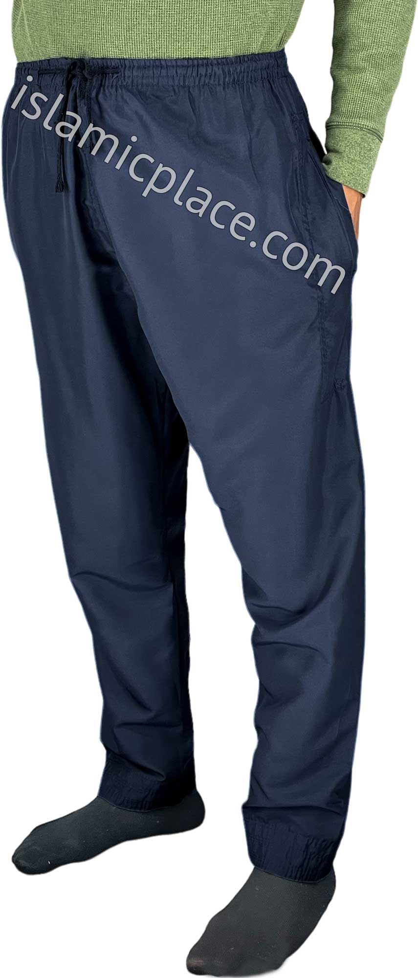 Navy Blue - Plain Men Pants