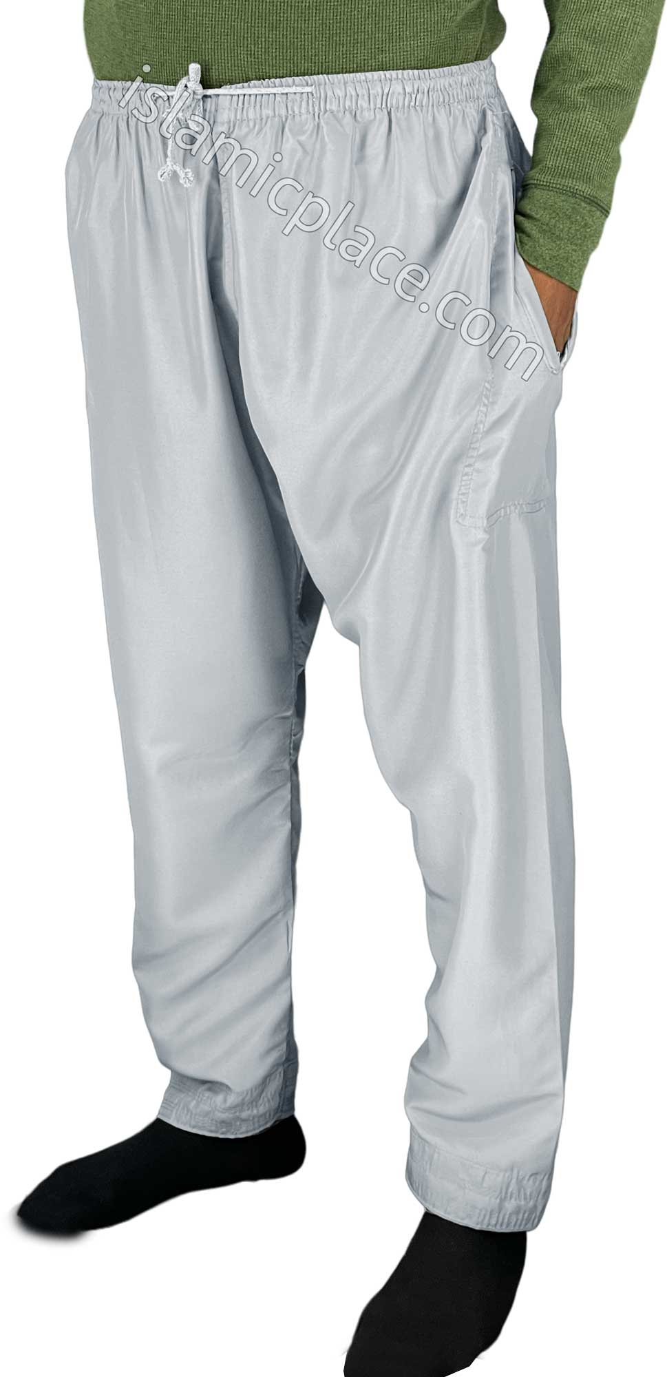 Silver Gray - Plain Men Pants